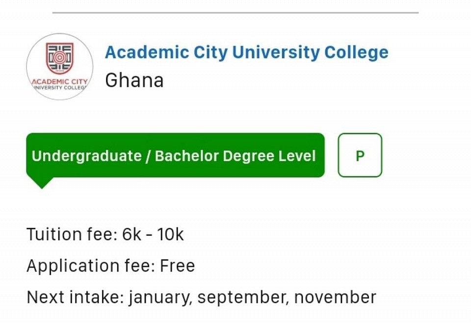 STUDY IN GHANA