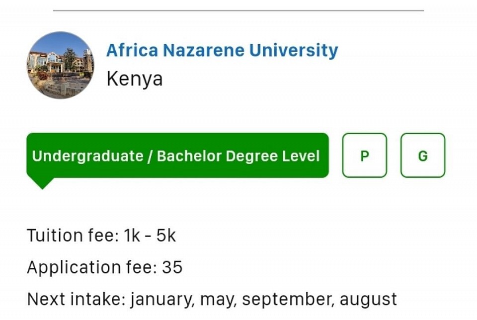 STUDY IN KENYA