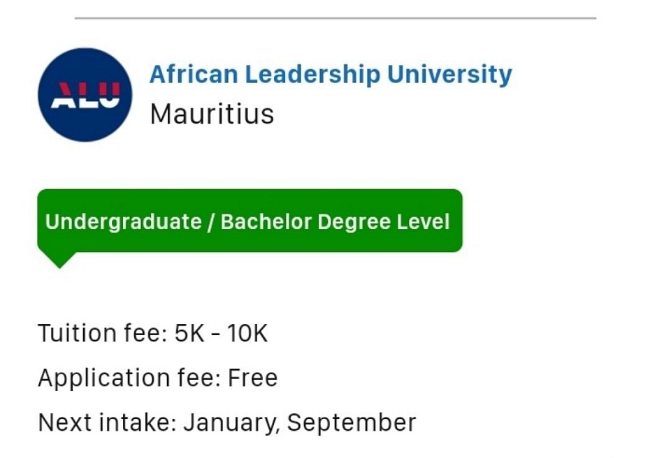 STUDY IN MAURITIUS