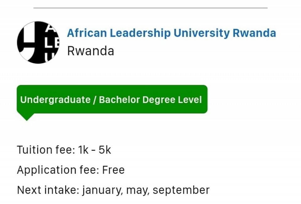 STUDY IN RWANDA