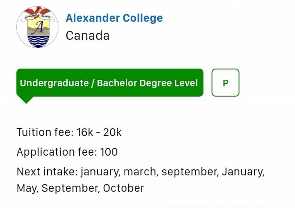 STUDY IN CANADA