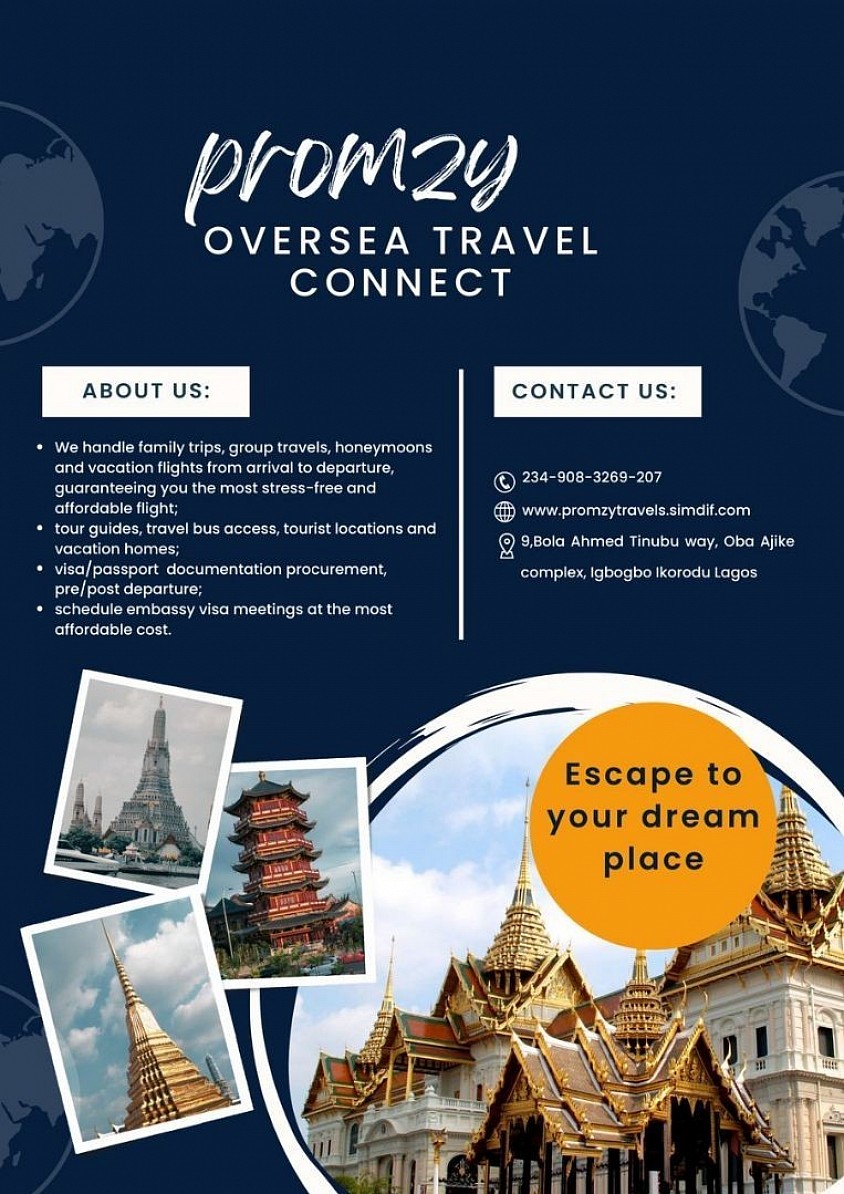 PROMZy OVEr SEAs TRAVEl 🧳 AGENCy ANd TOUr DESTINATIONs 🛫 LIMITED